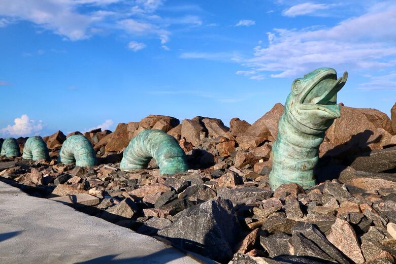 Esculturas marinhas